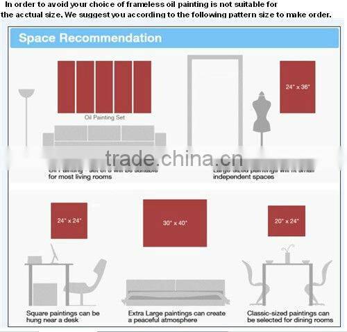 the wonderful moutians abstrct canvas printing painting