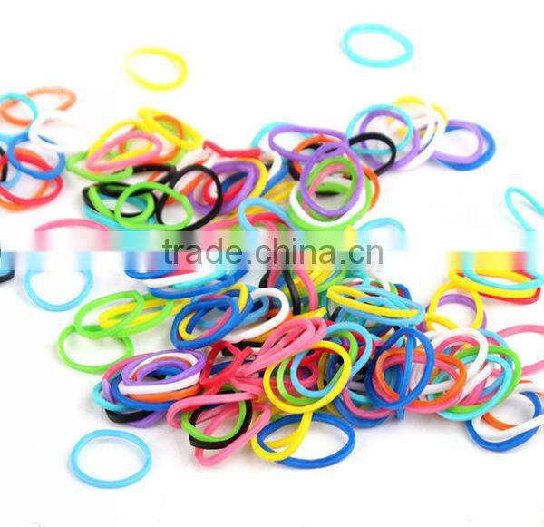 Candy Color Loom Rubber Bands Charm Bracelet ZTSA-B117