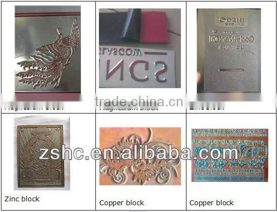 Zinc Dies Etching Machines