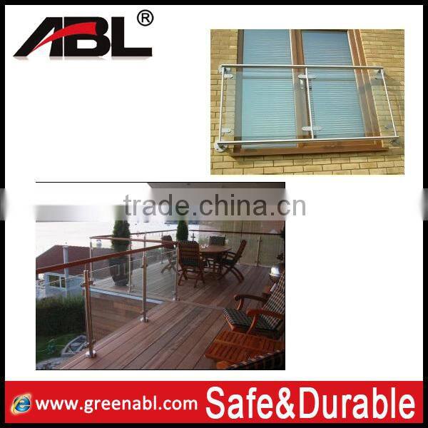 New product stainless steel glass balcony railing