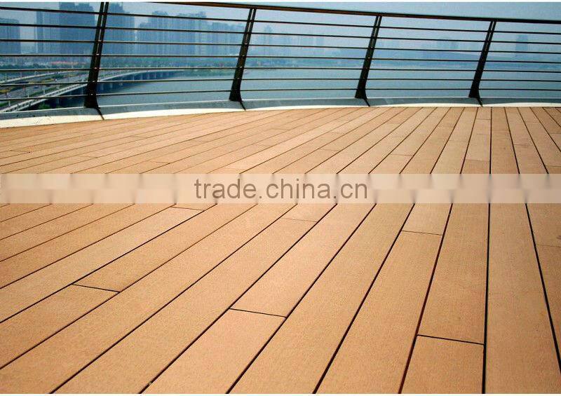 wood plastic composite outdoor waterproof decking