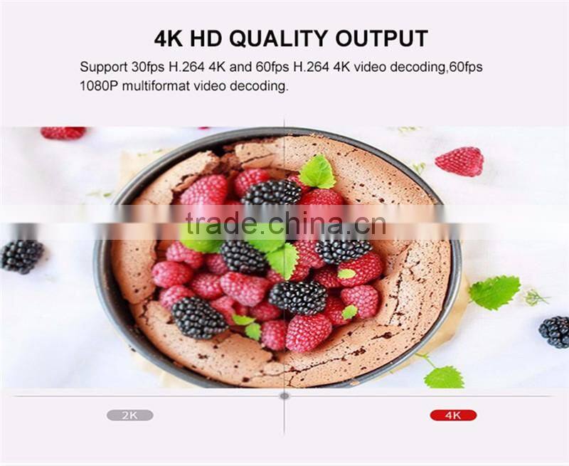 2017 Latest model 3GB RAM 16GB ROM 3Wechip supply excellent quality T96 PRO Amlogic S912 Octa core H96 pro 1000M Lan 4K android