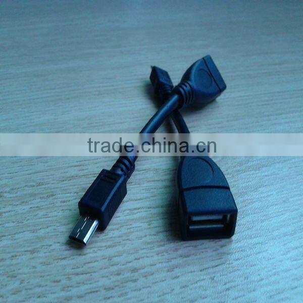 Colorful micro otg cable usb af to usb 2.0 micro adapter