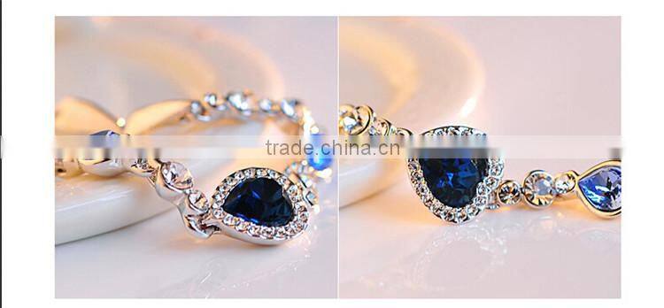 MYLOVE the heart of the ocean bracelet crystal hand chain