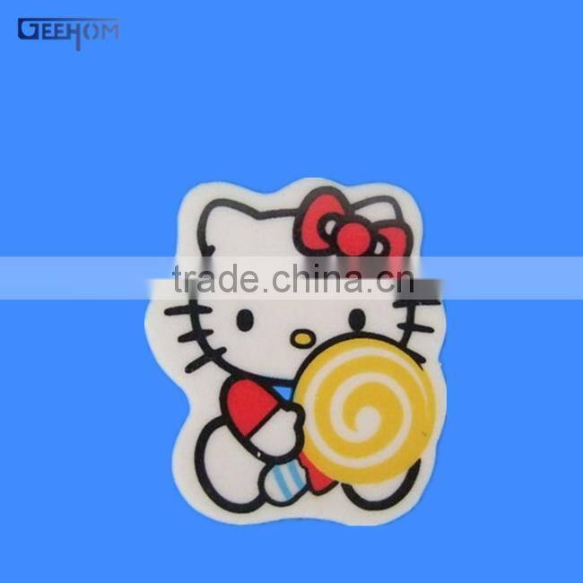 Custom rubber pencil eraser
