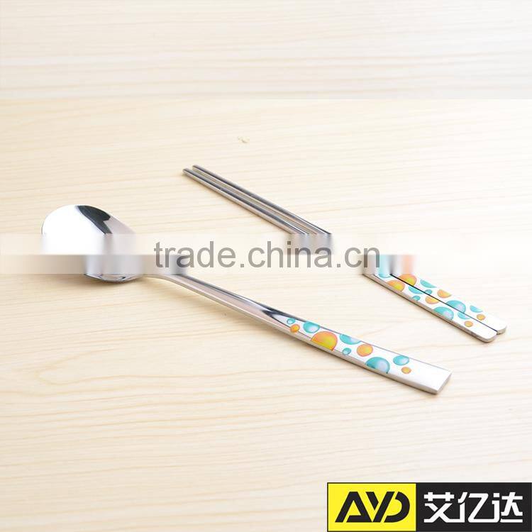 korean chopsticks and spoon