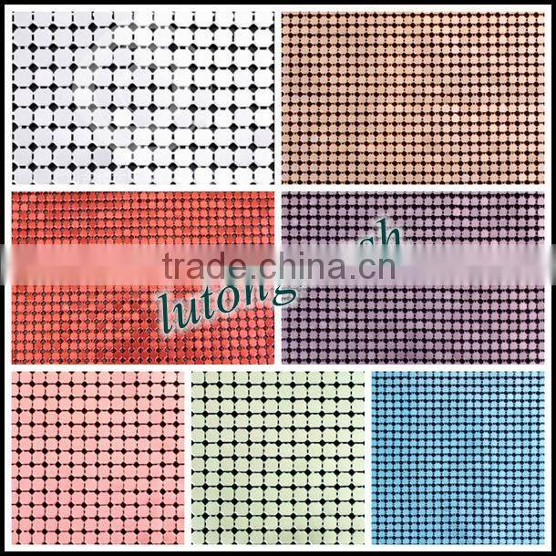 Anping Lutong mesh Ornamental Metal Fabrications for fabric curtain drapery