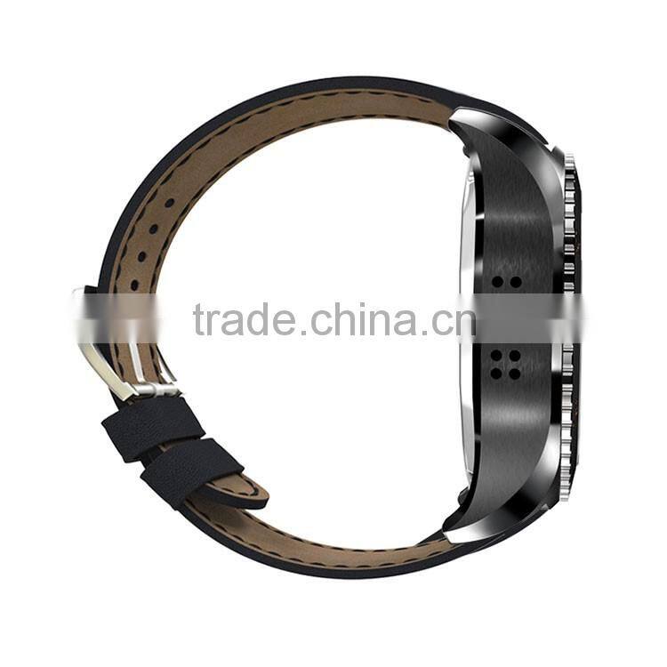 Android 5.1 OS MTK6580 Quad Core I2 Smart Watch Heart Rate Monitor Smartwatch With 3G Wifi Bluetooth GPS Google Play Store