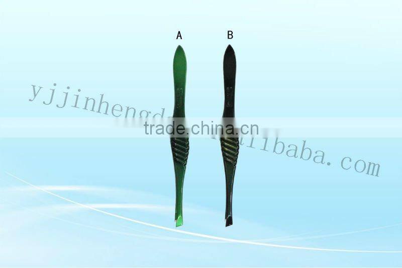 Plastic tweezers/tweezer beauty/eyelash extension tweezer
