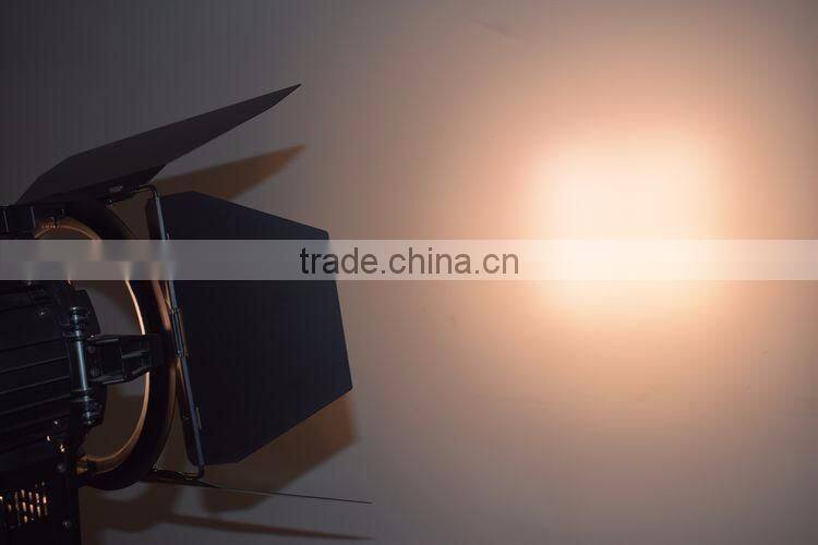 400Watt 3200K 5600K Ra 95 Electronical Zoom DMX Dimmer Sound Active Barn Door 400W COB LED Fresnel Studio TV Film SpotLight