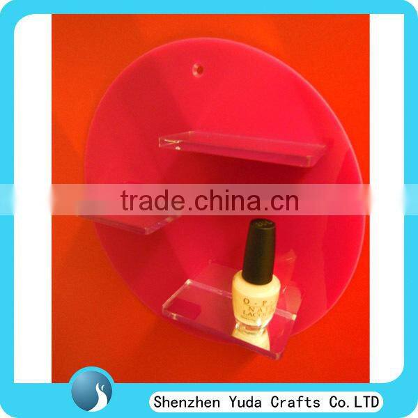 Wall Mount Acrylic Nail Polish Display nail polish wall rack