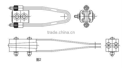Four core Collecting stain Clamp(Anchor clamp)