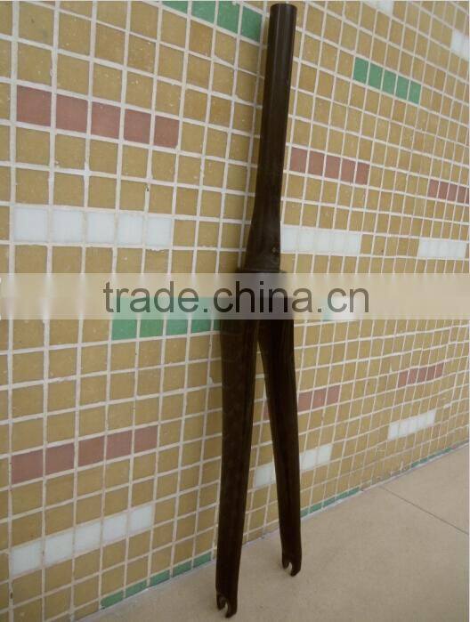 Full Carbon Fiber 700C Road Tapered Fork 12k weave