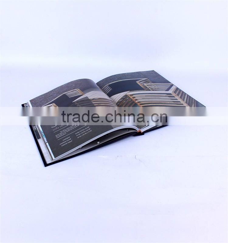 High quality sew binding cheap hardcover book printing