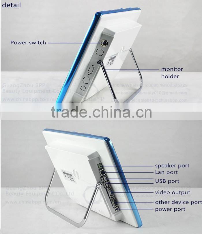 The hot skin prick testing / facial scanner / face skin test machine