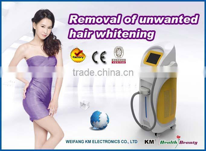 2015 permanent hair removal 808nm diode laser for hair removal Vertical stationary type
