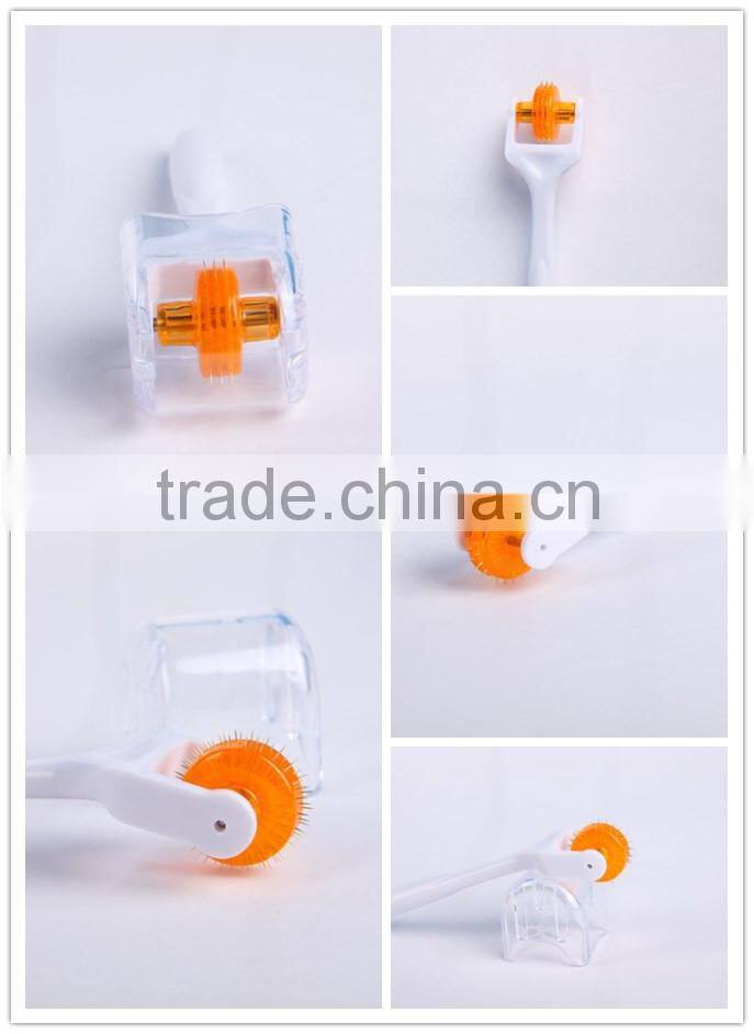 DNS 75 needles titanium alloy eye Derma roller for wrinlke removal,skin rejuvenation/CE approved