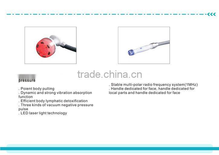 Body shaping machine cavitation rf skin soften vacuum roller slimming machine V100