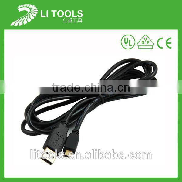 Wholesale PVC flat usb cable/new white micro usb/Colorful Micro USB cable for SAMSUNG HTC Andriod phones