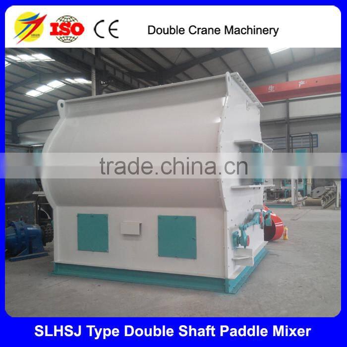 1-6 Tons Per Hour Double-shaft Paddle Mixing Machine for Animal, Chicken, Pig, Cattle Feed