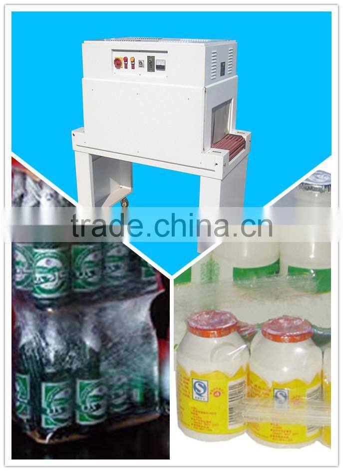 Best price for shrinking packaging machine / Auto shrink dairy products PE film shrink packing machine 0086-18703616827