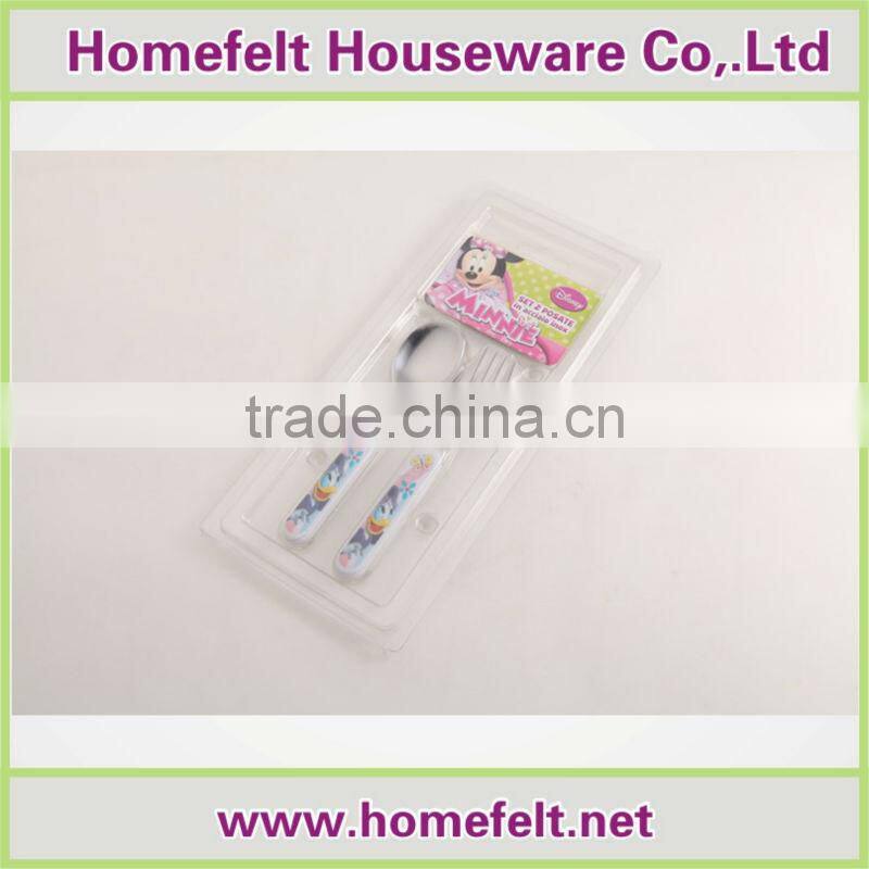 High quality Plastic baby cutlery