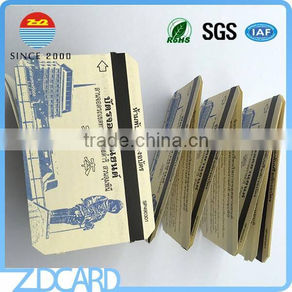 13.56MHZ Custom Printing Roll Rfid Paper Ticket