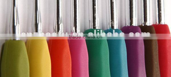 Amazon Hot Sale Aluminum Crochet hook , Soft handle crochet hook set