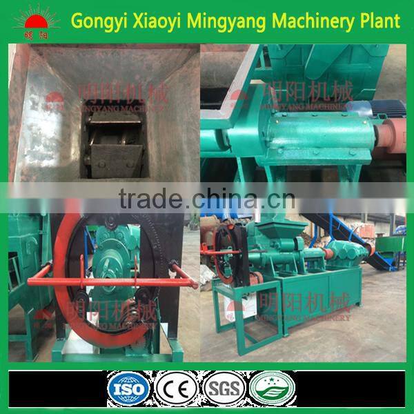 High capacity with CE ISO coal dust briquette extruder charcoal molding machine
