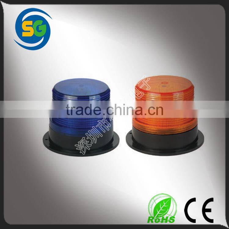 SMD5050 LED chips rotary led warning light amber led rotating beacon light for various vehicles