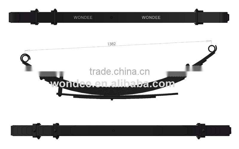 TOY047C Australia Rear Truck Parts Steel Leaf Spring