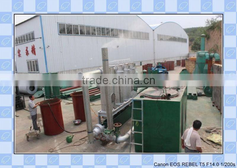 waste recycling machinery jute stick charcoal powder machine