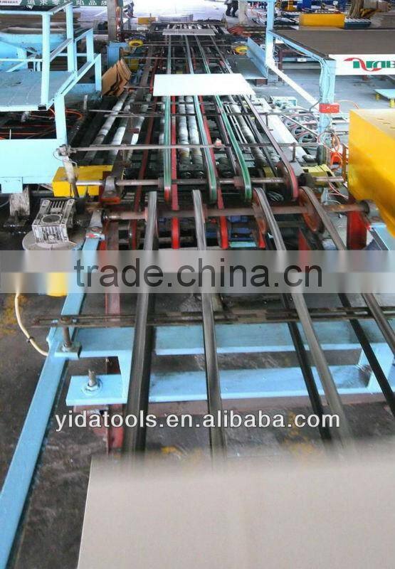 Mustard yellow ceramic tile