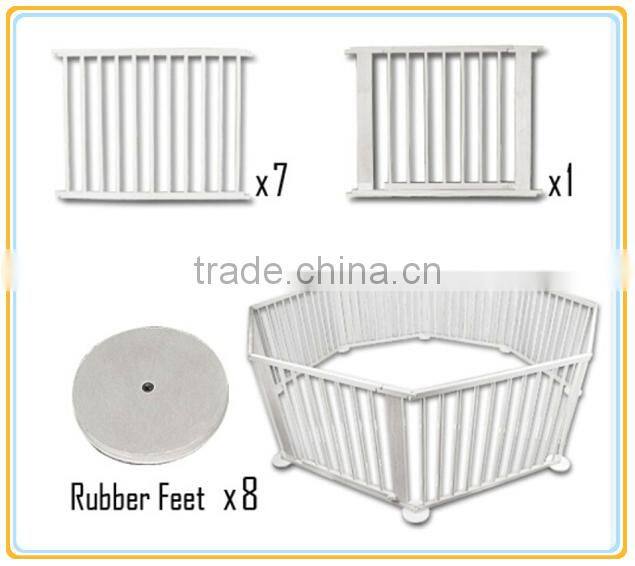 2015 baby play yard /new european wooden baby playpen