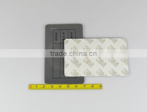 Professional Factory RFID Chip 13.56MHz RFID Metal Tag with 3M Glue and Screw Hole