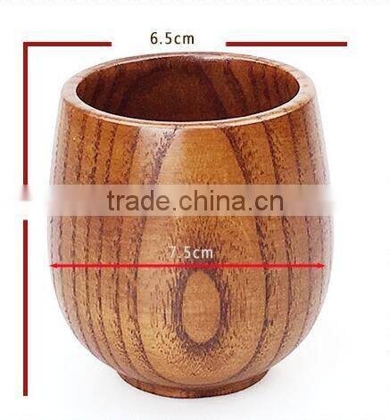 Wooden tea mugs