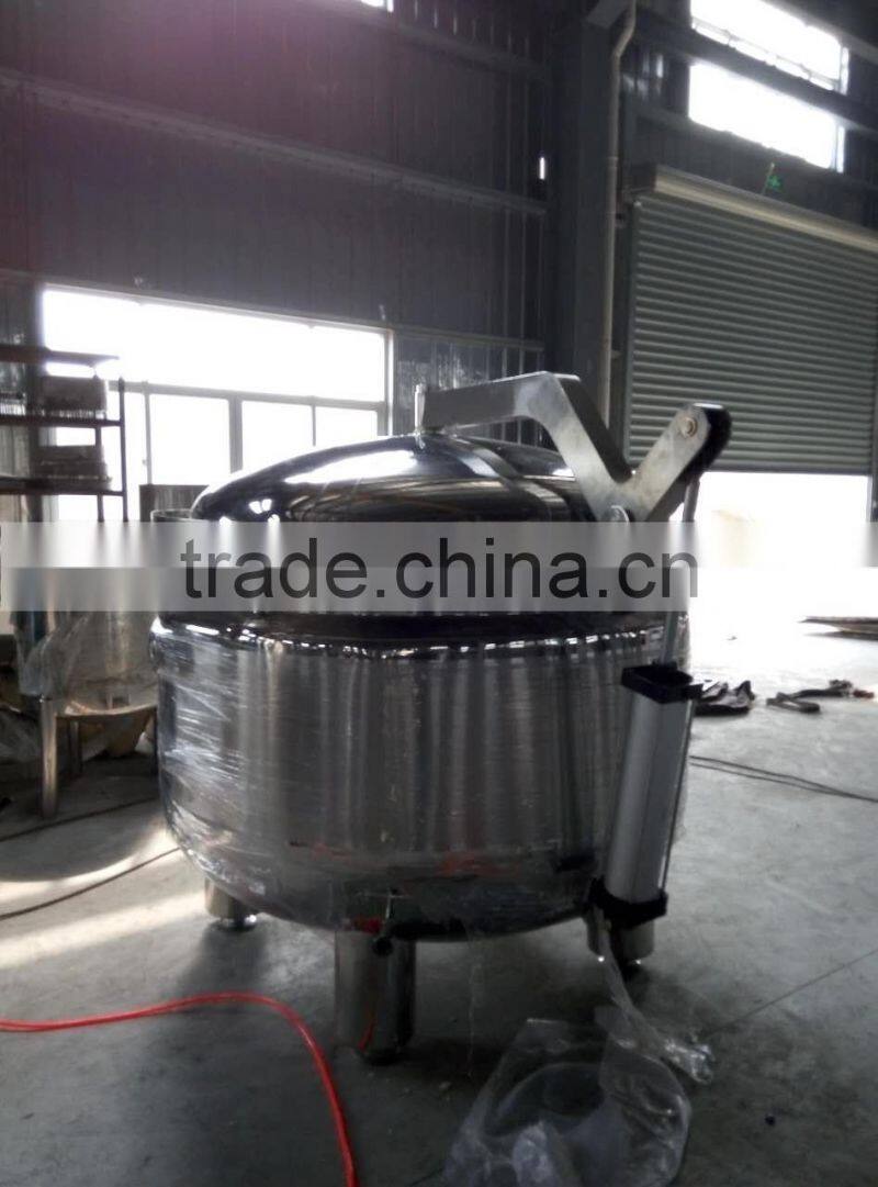 Stainless steel pressure cooker/steam boiler steel equipment