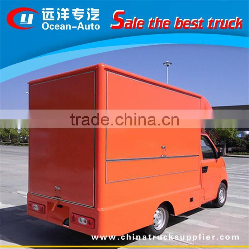 Chery 2600 wheelbase mobile food truck for sale in malaysia