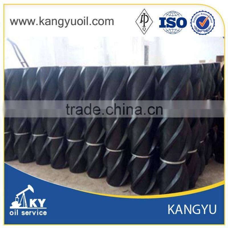 API10D Composite casing centralizer with Metal Rings / Spiral Blade Casing Centralizer