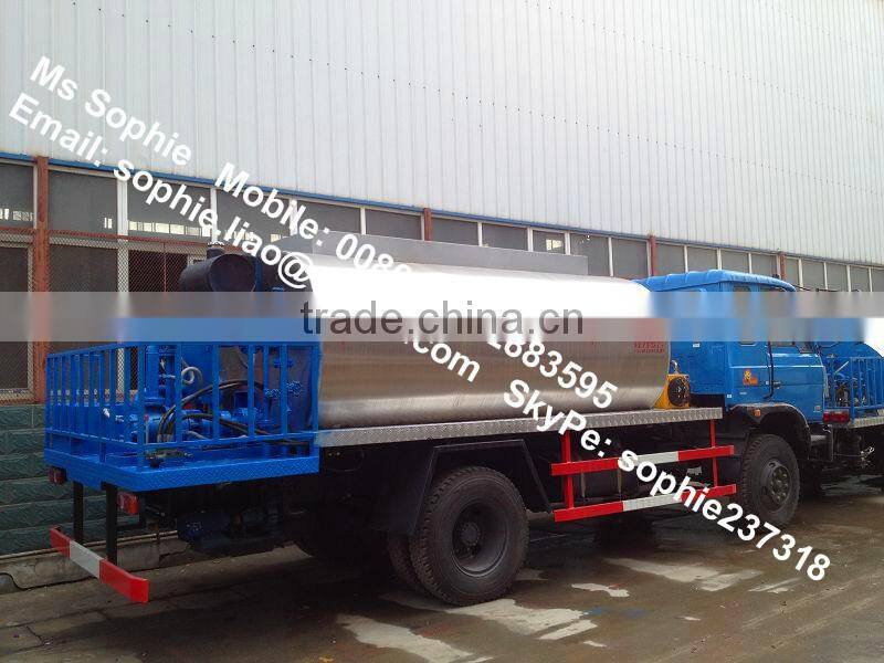 dongfeng 8-10t asphalt transport truck,bitumen tank truck,road marking truck for sale