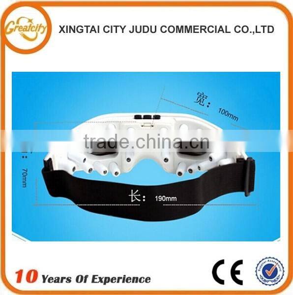 wireless folding eye massager with intelligent air pressure and music and intelligent voice broadcast