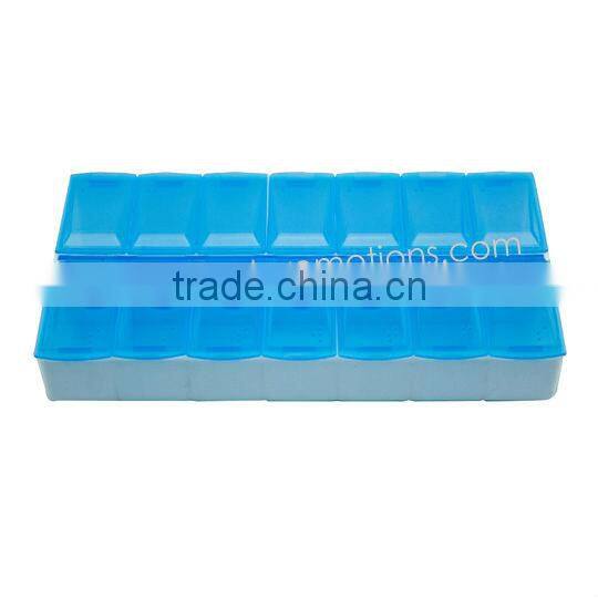14 Compartments 7 Days Pill Box
