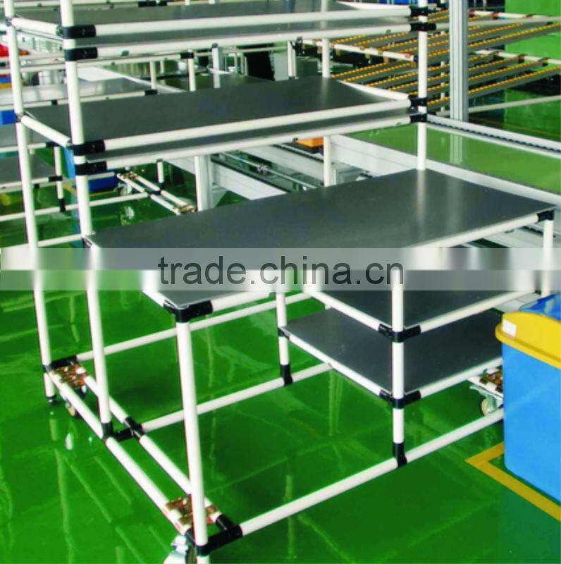 pipe joint system, metal joint for pipe rack system
