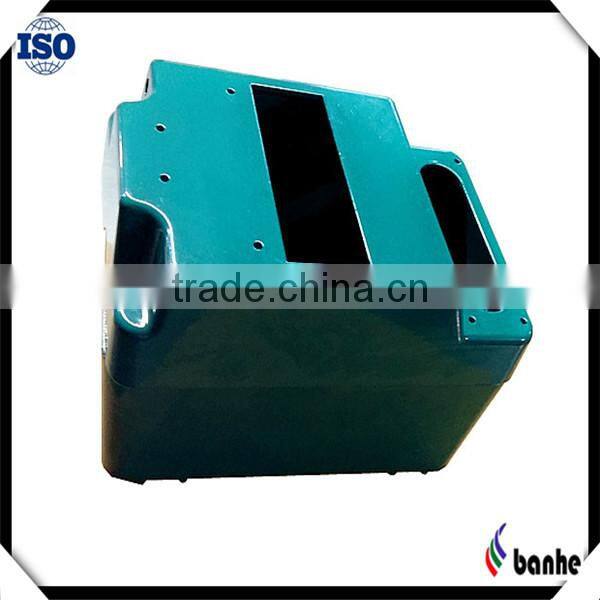 Cast aluminum meter box custom made with painting