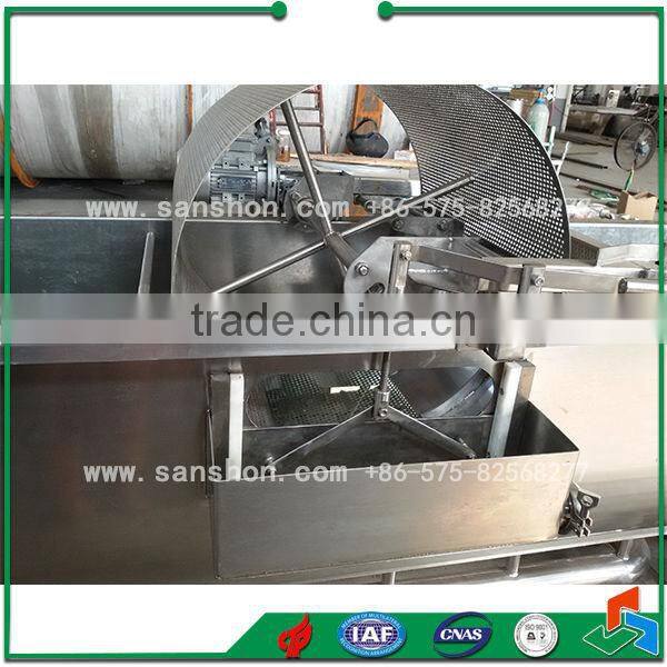Water Flow Type Fruit and Vegetable Washing Machine