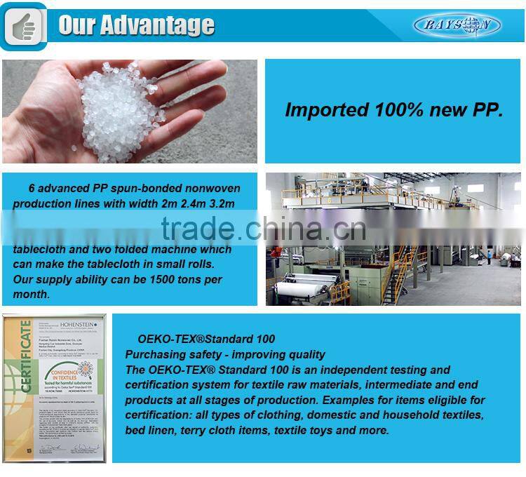 Custom New Design Biodegradable Polyethylene Printed Nonwoven Fabric