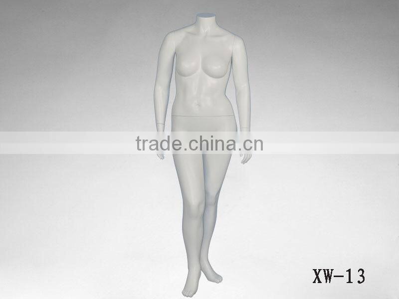 2016 hot sale sexy headless mannequin female for window display