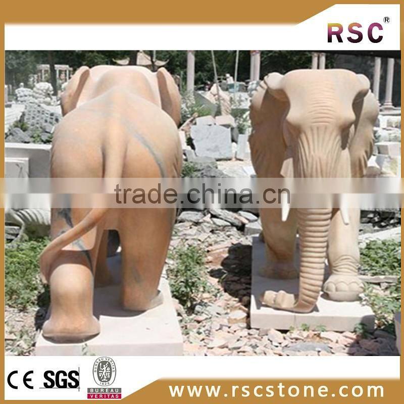 Two elephant statue price in marble
