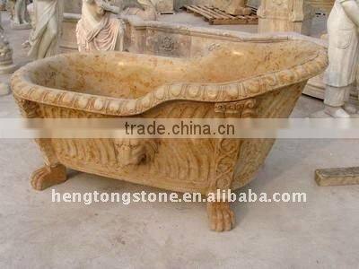 Marble Carved Bathtub