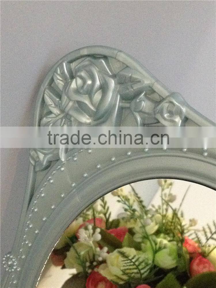 Plastic European Style Make up Mirror for Cosmetic Use